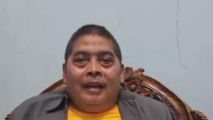 Rektor Akademi Pelayaran Nasional Surakarta Hadi  (Tangkapan layar video).