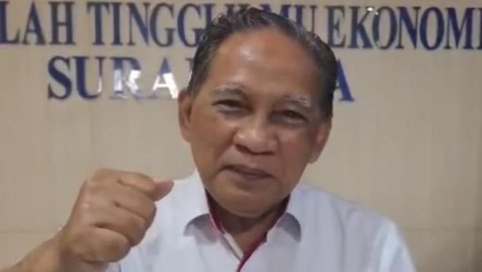 Rektor STIES Sunarto Istianto (Tangkapan layar video).