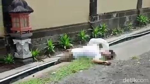 Seorang pria tewas teretrum membersihkan vila di Pantai Cemagi, Badung, Bali.