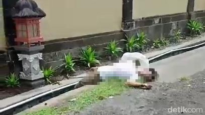 Seorang pria tewas teretrum membersihkan vila di Pantai Cemagi, Badung, Bali.