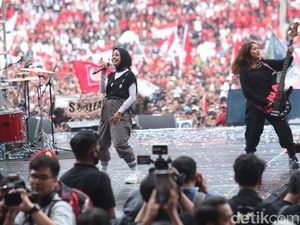 Slank hingga Kotak Meriahkan Konser Salam Metal 3 Menang Total