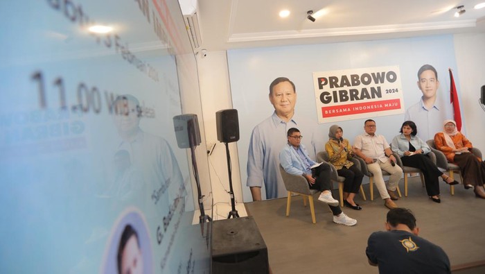 Tim Kampanye Nasional Prabowo-Gibran menggelar Talkshow Program Makan Siang Gratis dan Implementasinya di Indonesia. Acara ini menghadirkan para ahli.