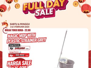 Ada Transmart Full Day Sale, Belanja Alat Pembersih Rumah Jadi Murah