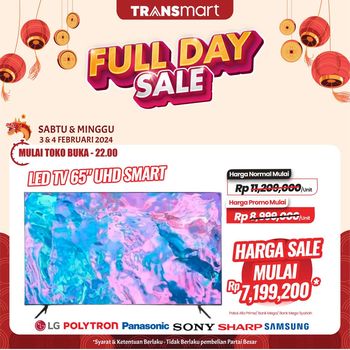 Transmart Full Day Sale 3-4 Februari 2024