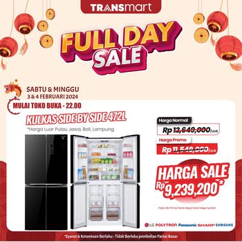 Transmart Full Day Sale 3-4 Februari 2024