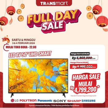Transmart Full Day Sale 3-4 Februari 2024