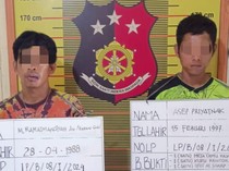 2 Pria Ditangkap Usai 2 Kali Curi Barang di Kantor MUI Belawan