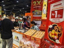 Bank Mega Gelar Penukaran Poin, Jeruk Ponkam 2 Kg Cuma Rp 1