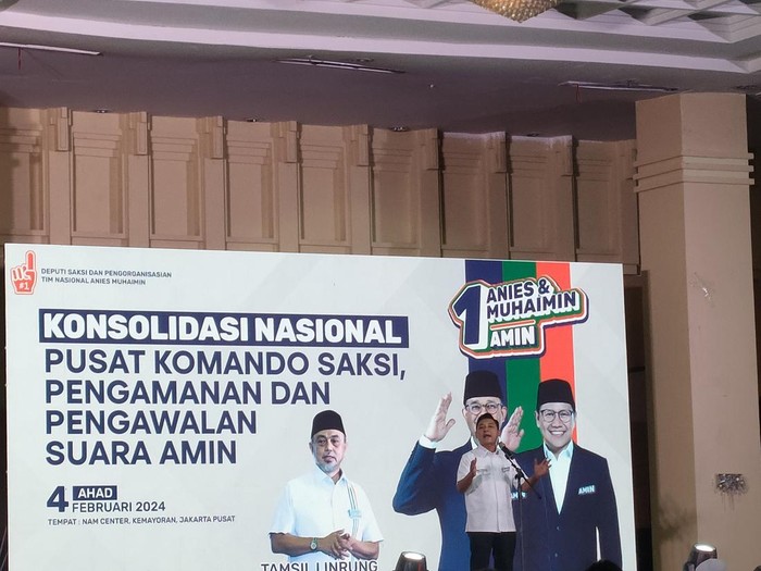 Co-Captain Timnas Anies Baswedan dan Muhaimin Iskandar (AMIN), Beni Pramula (Dwi/detikcom)