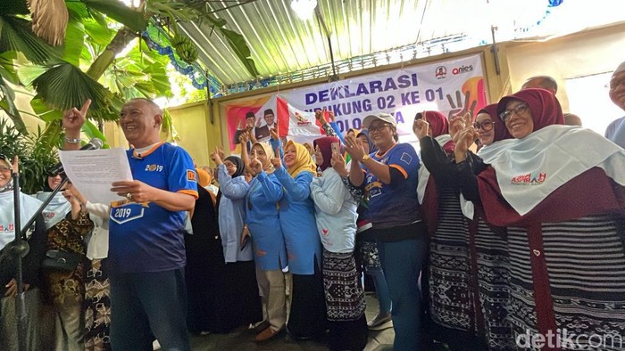 Dukungan dari relawan Prabowo pada pilpres 2019 ke Anies Baswedan di Pilpres 2024.