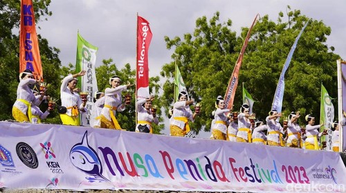 Festival Nusa Penida 2023 di Lapangan Sampalan, Nusa Penida, Klungkung.