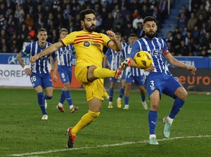 Hasil Alaves Vs Barcelona: Vitor Roque Kartu Merah, Blaugrana Menang 3-1