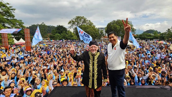 Kala Maruarar Kampanye Prabowo-Gibran di Kandang Banteng