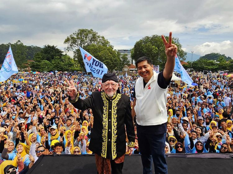 Kala Maruarar Kampanye Prabowo-Gibran di Kandang Banteng