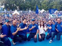 Bersama Zulhas, Erick Thohir Ikut Kampanye PAN & Prabowo-Gibran di Bogor