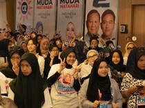 Kaukus Perempuan Muda Matahari Deklarasi Dukung Prabowo-Gibran
