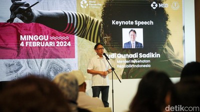 Menkes Dorong Masyarakat Deteksi Dini Kanker