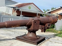 2 Meriam Bekas Perang Dunia II di Kupang yang Kini jadi Cagar Budaya