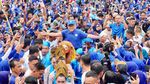 Momen Zulhas-Erick Thohir Simulasi Coblos PAN & Prabowo-Gibran di Bogor