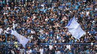 Dukungan bobotoh tak mampu membuat Maung Bandung meraih poin penuh di markasnya sendiri (Foto: Wisma Putra/detikJabar).