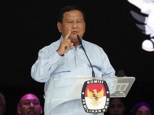Jawaban Prabowo soal Internet Gratis Otaknya Agak Lamban