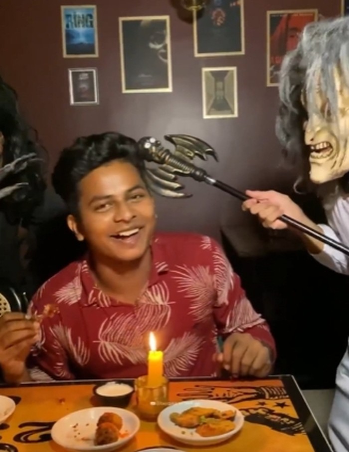 Restoran bertema setan Ngeri! Di Resto Ini Ada Setan dan Iblis Buat Temani Tamu Makan