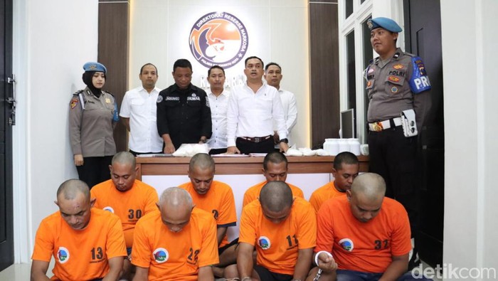 15 pengedar narkoba dibekuk Polres  Mojokerto Kota selama Januari 2024