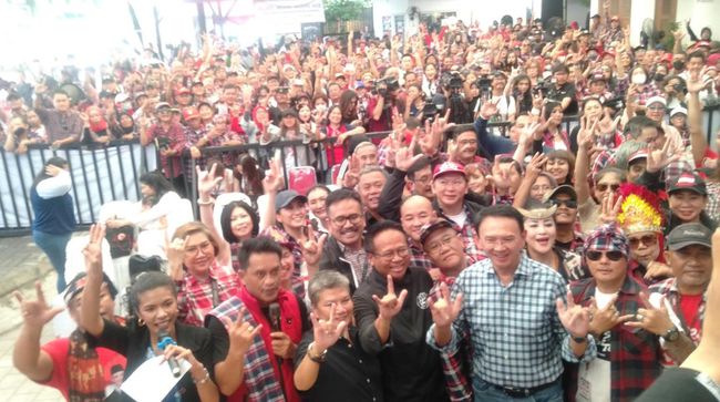 Ahok dan Ahokers dukung Ganjar-Mahfud