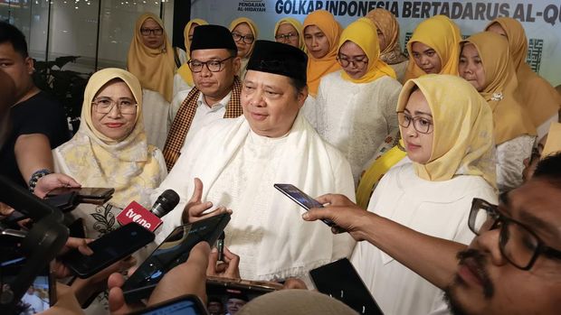 Airlangga Hartarto (Devandra/detikcom)