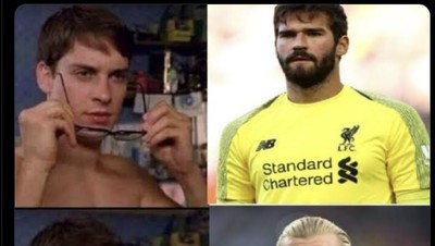 Meme: Blunder Lawan Arsenal, Alisson seperti Karius