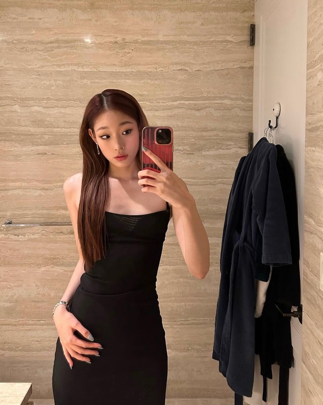 Tak sedikit netizen yang bertanya-tanya dengan alasan Annie Moon menerima tawaran casting dan menjalani kehidupan trainee. Pasalnya dia tumbuh dalam keluarga konglomerat, memiliki kehidupan glamor. Foto: dok. Instagram @anniesymoon