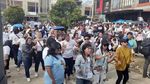 Apel Akbar Relawan Bison di Depok