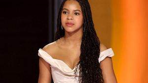 6 Gaya Anak Beyonce di Grammy Awards, Jarang Terekspos Kini Sudah Remaja