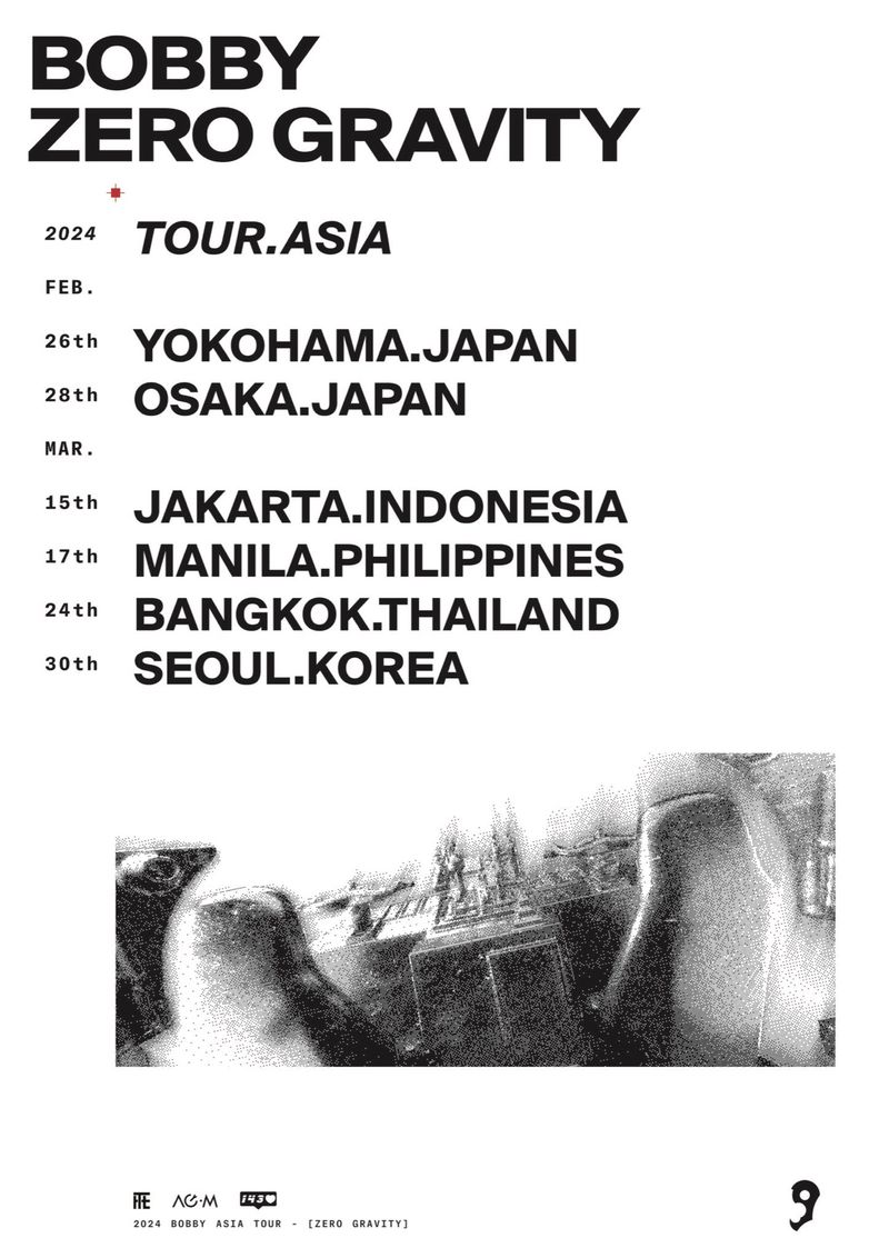 Bobby ZERO GRAVITY Asia Tour