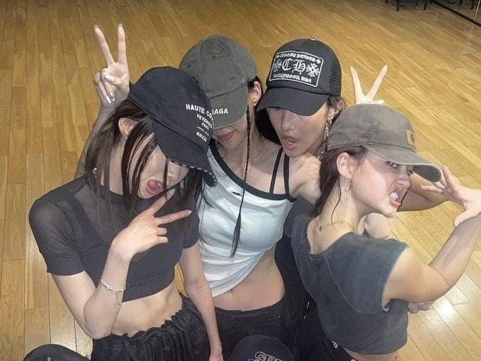 Calon personel girl group THE BLACK LABEL