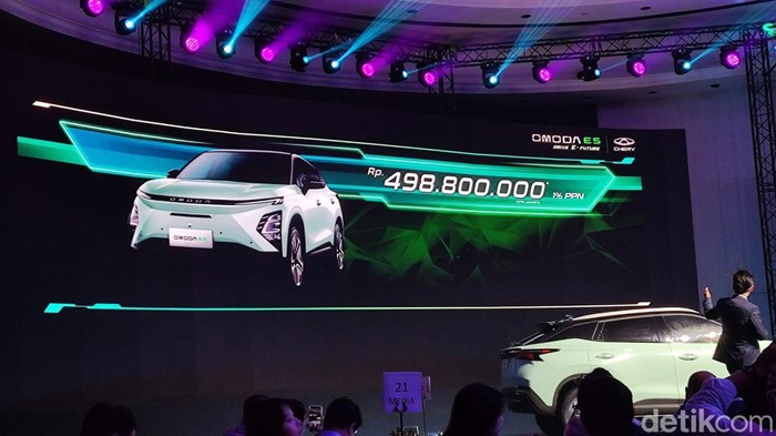 Chery Omoda E5.