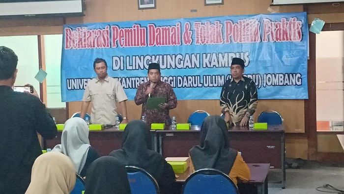 Deklarasi tolak politik praktis di kampus