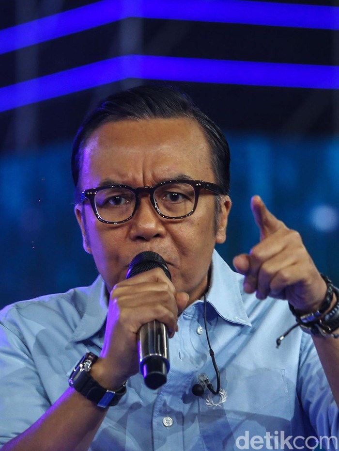 Konsolidasi Nasional 20.000 Pengusaha dan Pekerja untuk Prabowo Gibran digelar di Indonesia Arena GBK, Jakarta.