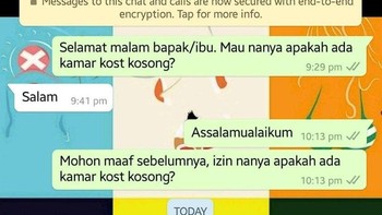 Yang dijawab cuma salamnya doang. Foto: X/Twitter/akbrfm