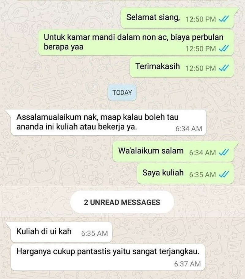 Drama cari kosan yang dekat tempat kuliah atau kerja memang ada saja. Yang sreg di hati bukan cuma berlaku untuk cari pacar, tapi kosan juga.