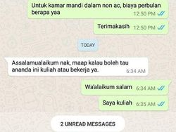 Drama Chat Kocak Cari Kosan, Ketawa Aja Dulu