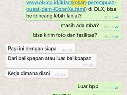 Drama Chat Kocak Cari Kosan, Ketawa Aja Dulu