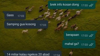 Bisa buat berapa turunan, tuh? Foto: X/Twitter/txtdarikosan