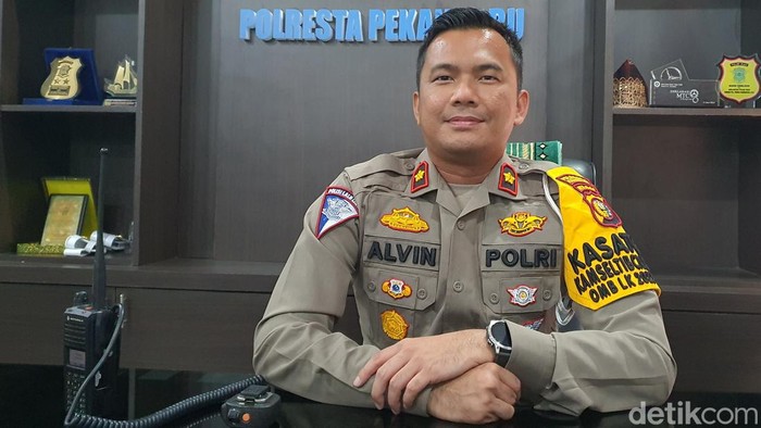 Foto: Kasat Lantas Polresta Pekanbaru (Raja Adil Siregar)