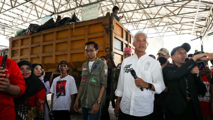 Ganjar Pranowo kunjungi pengelolaan sampah di Bekasi (dok. Tim Ganjar)