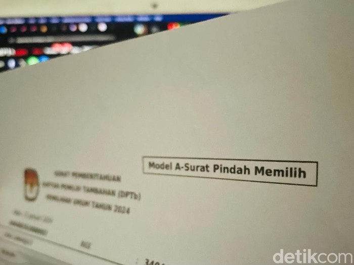Ilustrasi surat pindah memilih