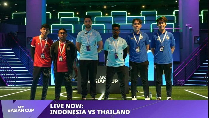 Babak semifinal AFC eAsian Cup 2023 antara Indonesia Vs Thailand telah berakhir. Garuda Muda menang adu mekanik, dan lolos ke babak final.