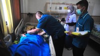 Selama Januari 2024 sebanyak 119 pasien demam berdarah dengue (DBD) dirawat di rumah sakit tersebut atau mengalami kenaikan dibandingkan bulan sebelumnya sebanyak 25 pasien.  