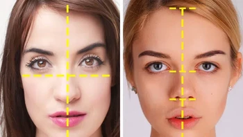 Bagaimana mengukur kecantikan secara matematis? kamu perlu mencari panjang dan lebar wajah, lalu membagi angka pertama dengan angka kedua. Jika hasilnya 1,62 (angka Phi), maka wajah tersebut sempurna. Kamu juga harus memperhitungkan pengukuran lain, seperti jarak antara titik bawah dagu dan ujung hidung, jarak antara ujung hidung dan titik antara mata, dan jarak antara titik antara mata. dan garis rambut dahi. Jika ketiga angka ini sama, maka orang tersebut diyakini cantik.Foto: Brightside