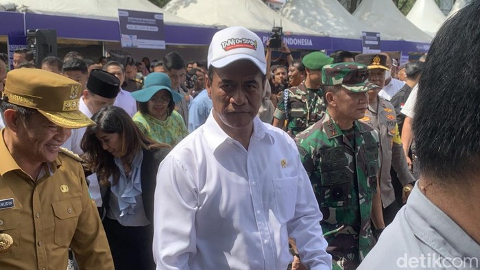 Menteri Pertanian Andi Amran Sulaiman. (Raja Malo Sinaga/detikSumut)
